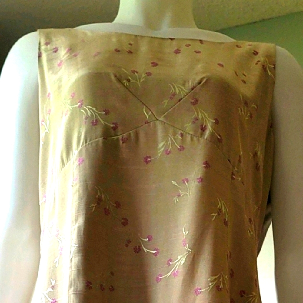 Suzanne Women's Floral Sleeveless Midi Dress Size 16